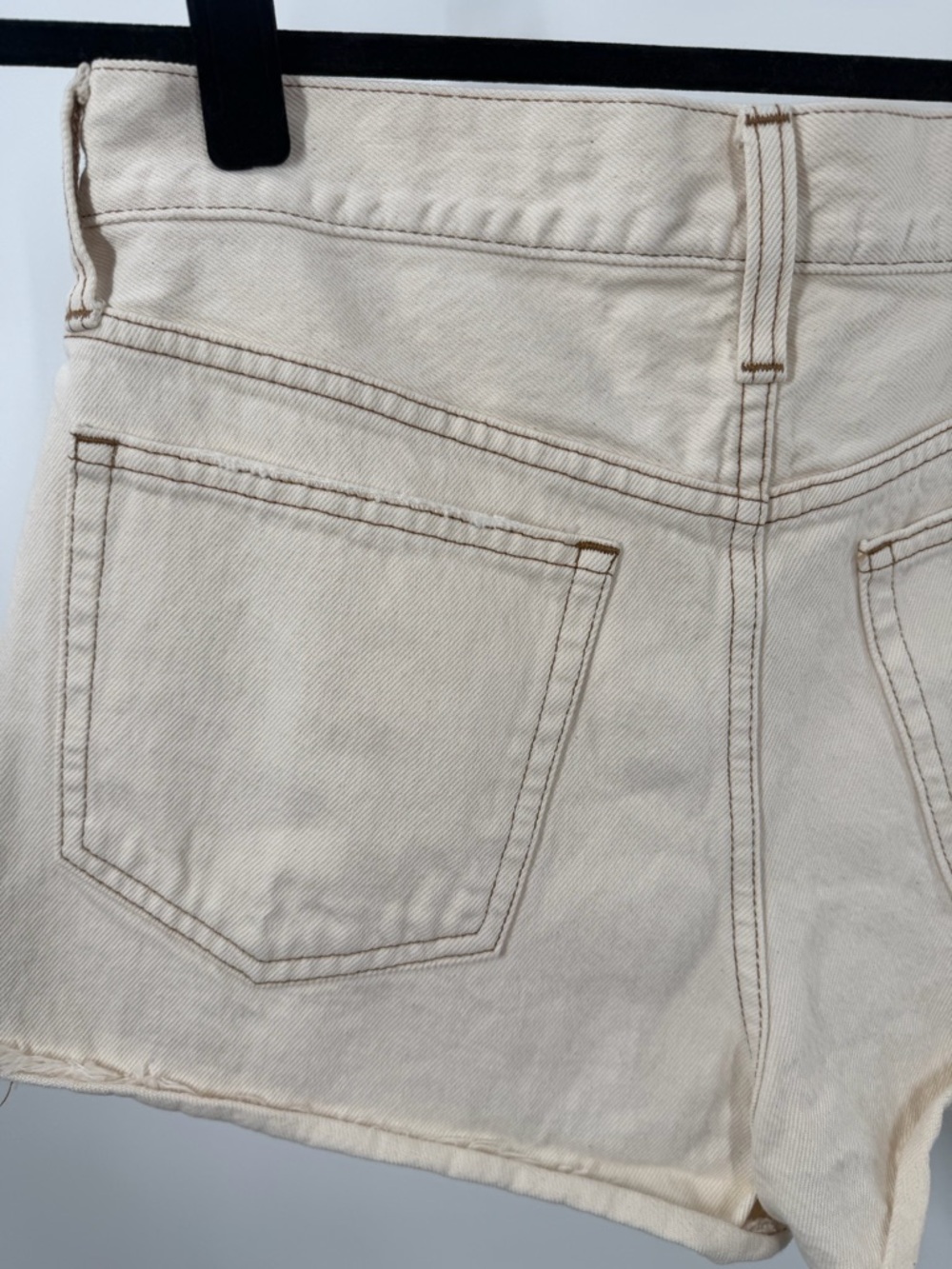 J. Crew Relaxed denim short in ecru - Picture 7 of 9
